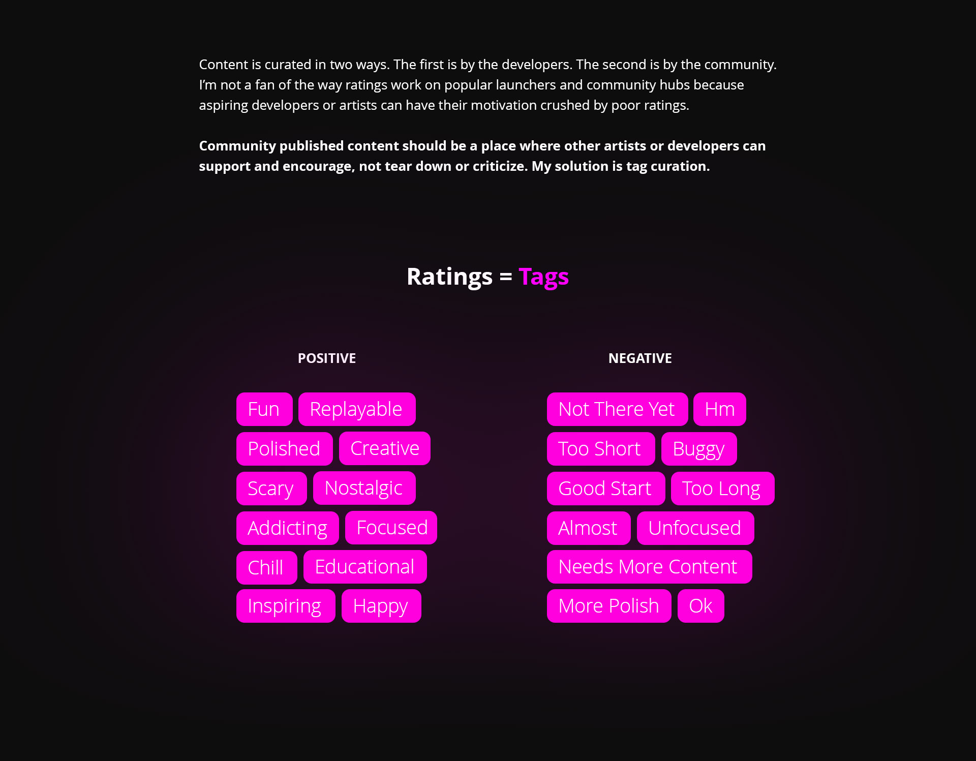 Game Launcher - Tag System