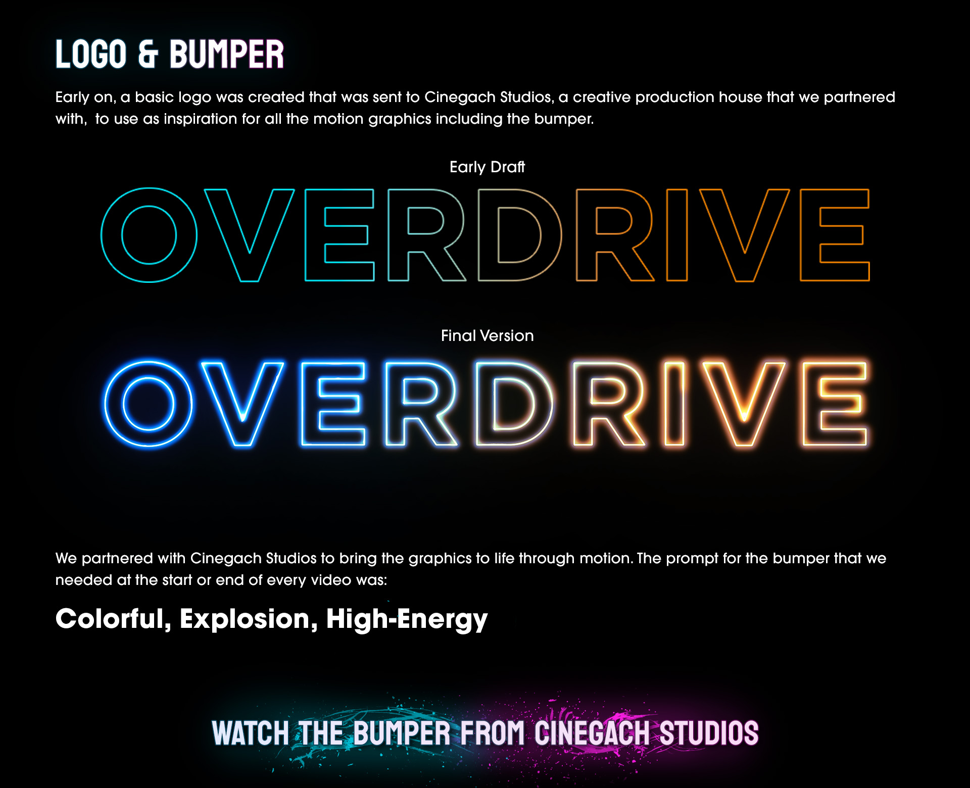 OVERDRIVE Character Design